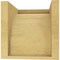 Ekena Millwork 8"W x 8"D x 8"H Wide Olympic Rough Cedar Woodgrain TimberThane Corbel, Primed Tan CORUR08X08X08OLYRCPR - alternate 3